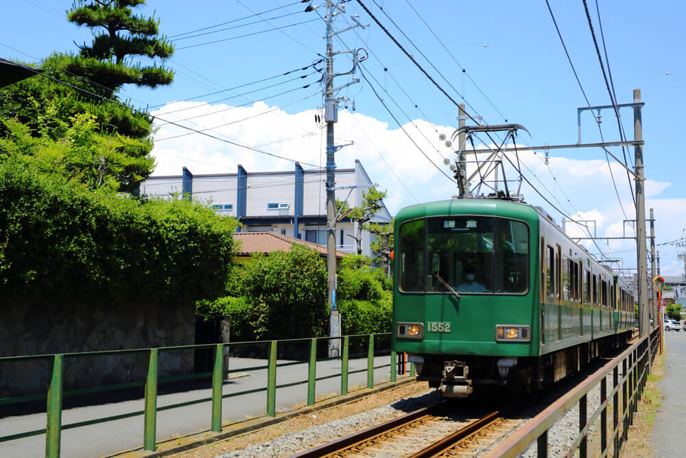 特別塗装車両（江ノ電）の画像２