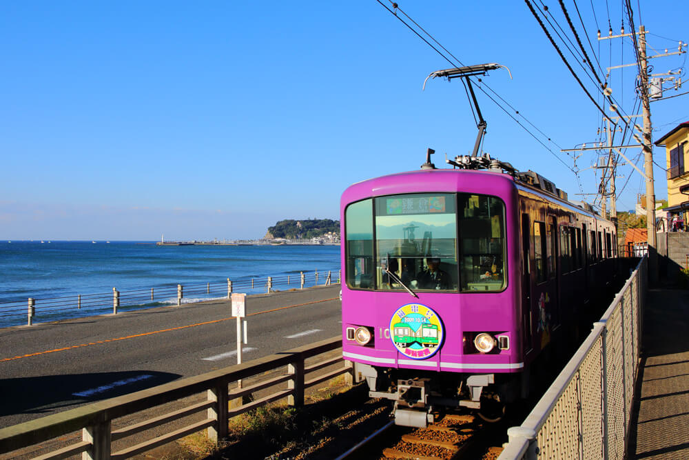 特別塗装車両（江ノ電）の画像３