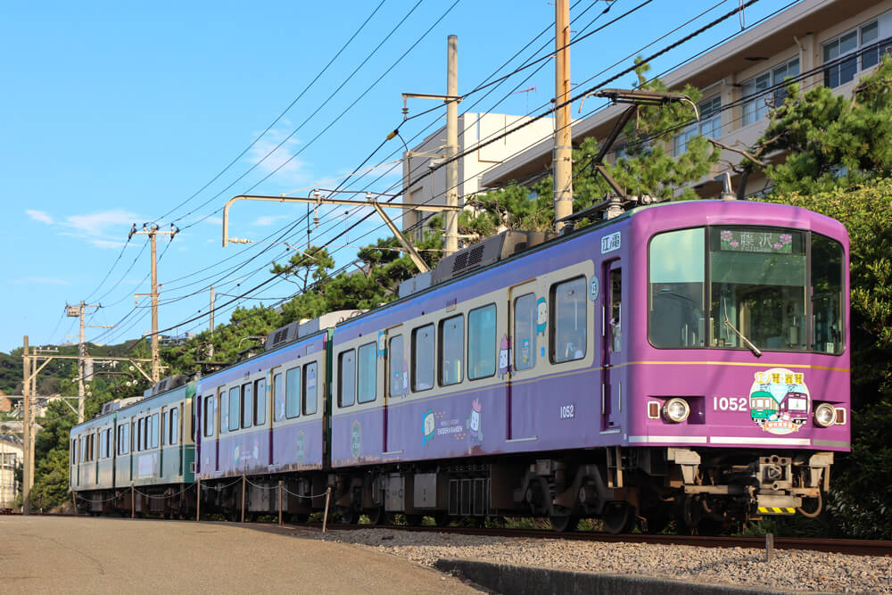 特別塗装車両（江ノ電）の画像４